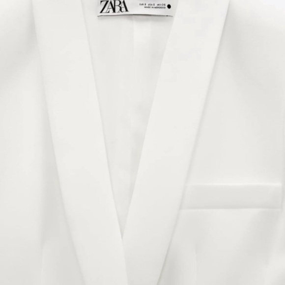Zara NWT White Blazer - Picture 9 of 11